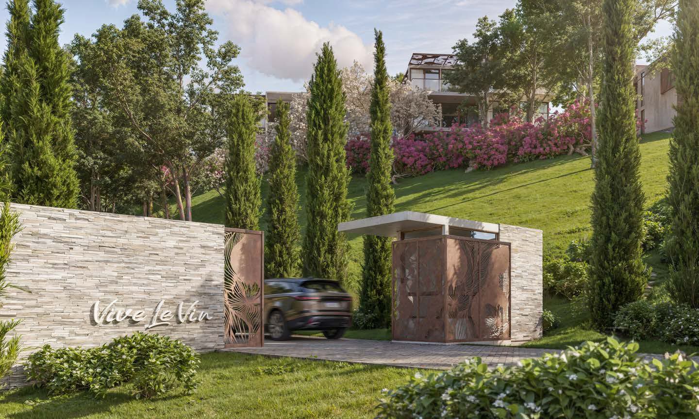 Vive Le Vin - Pórtico de Entrada